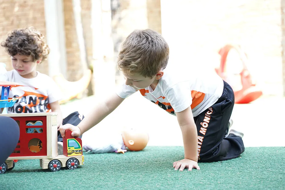 Aprender brincando na Educação Infantil do Colégio Santa Mônica