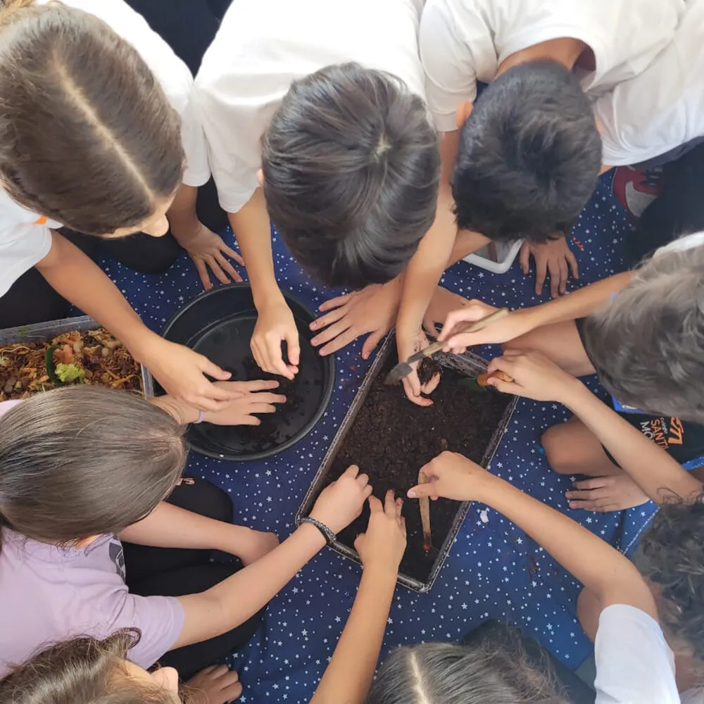 Projeto Sustenta Santa: reciclagem na escola